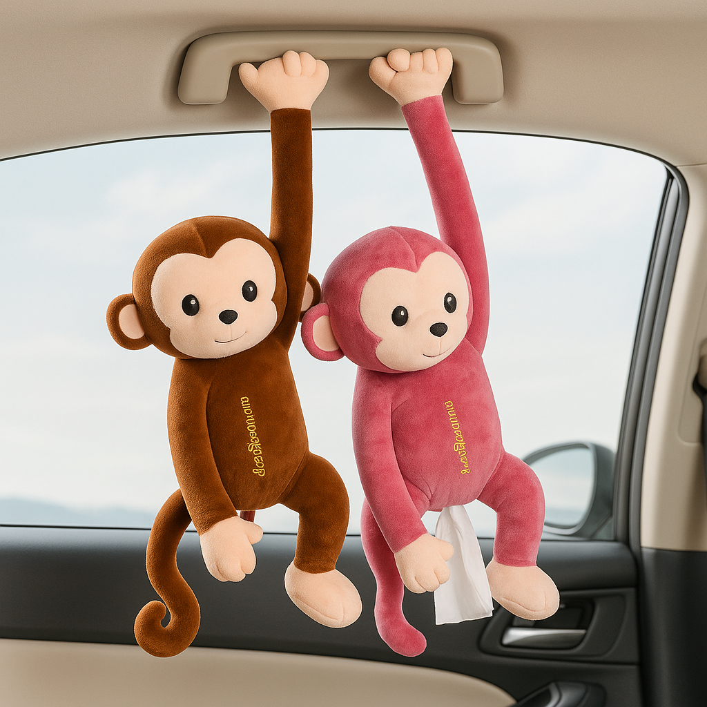 Hanging Monkey Tissue Holder