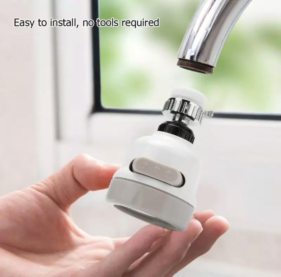 3-Mode Water-Saving Faucet Aerator